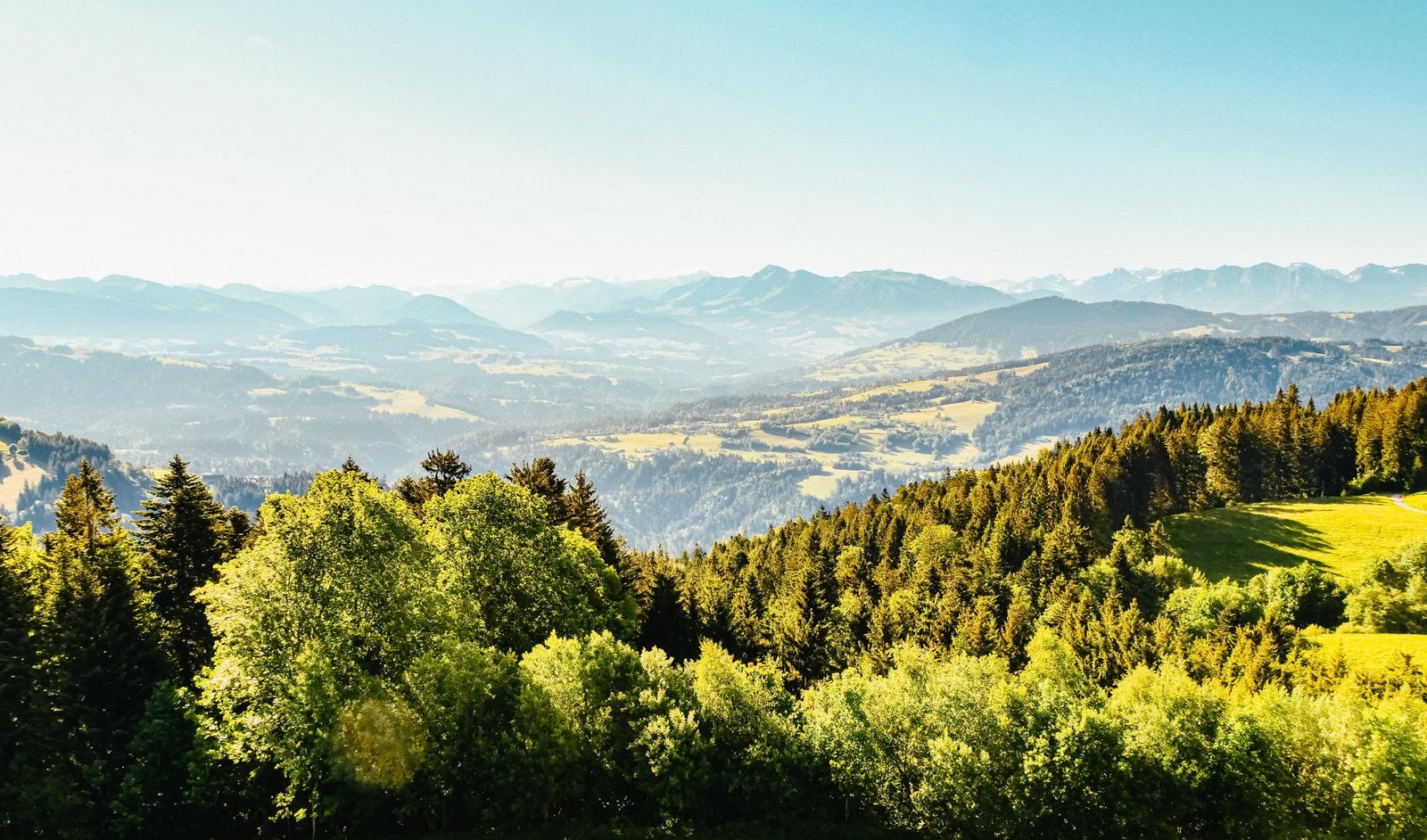 Blick in den Bregenzerwald vom Pfänder